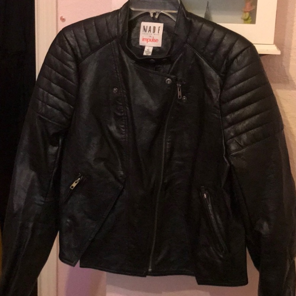 Jacket faux L